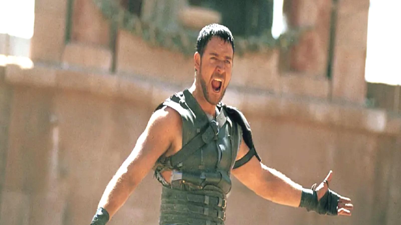 Gladyatör 2 çekimlerinde kaza: Ateş topu patladı, yangın çıktı