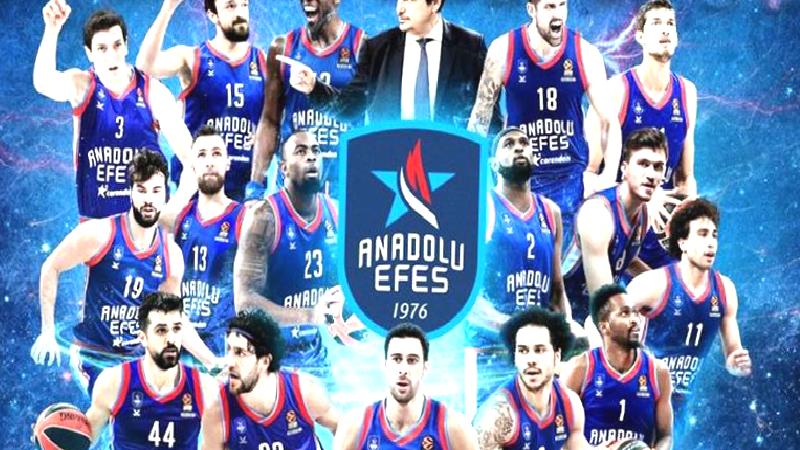 Türkiye Sigorta Basketbol Süper Ligi’nde şampiyon Anadolu Efes!