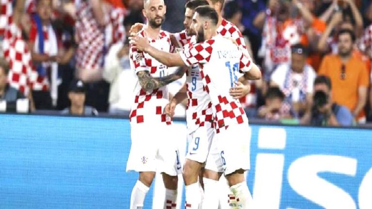 UEFA Uluslar Ligi’nde ilk finalist Hırvatistan