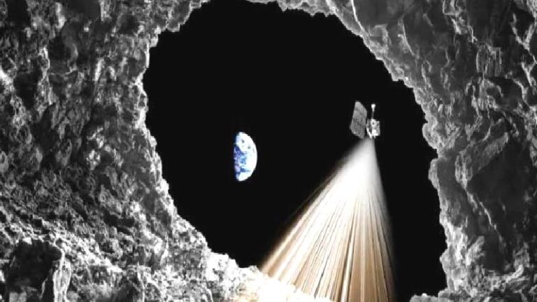 Ayda keşfedilen mağara, insanların yerleşmesi için uygun şartları sağlayabilir