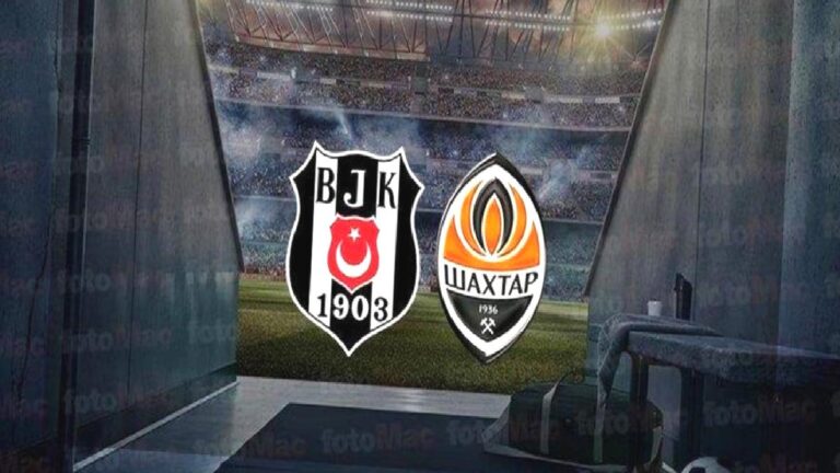 Beşiktaş – Shakhtar Donetsk maçı CANLI