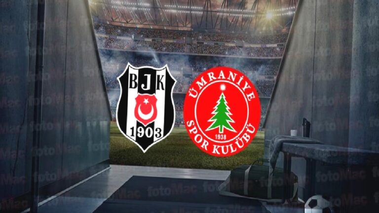 Beşiktaş – Ümraniyespor maçı canlı izle | Beşiktaş maçı saat kaçta ve hangi kanalda? Yayın var mı?