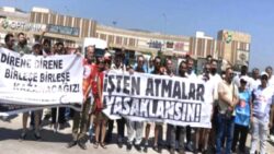 CMS işçileri işten çıkarmalara karşı ayaklandı: İhbar hakkımız gasp ediliyor