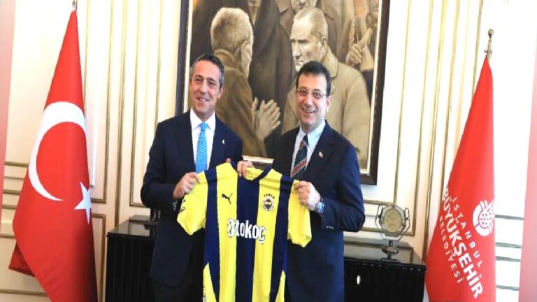 Ekrem İmamoğlu, Ali Koç’u ağırladı: 2036’da İstanbul’a olimpiyatları getirdiğimizde muhtemeldir ki taçlandıracağız