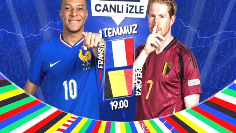 Fransa – Belçika maçı canlı şifresiz izle | Fransa – Belçika maçı saat kaçta ve hangi kanalda?
