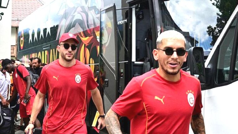 Galatasaray kafilesi Avusturya’ya geldi!