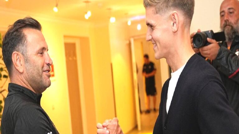 Galatasaray’ın yeni transferi Elias Jelert Avusturya kampına katıldı