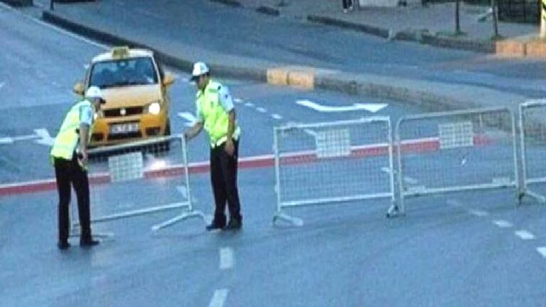 İstanbul’da bugün bazı yollar trafiğe kapatılacak