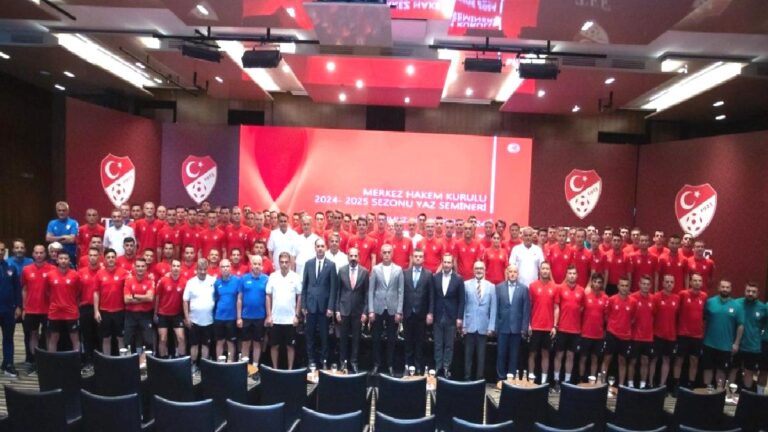 Merkez Hakem Kurulu 2024-2025 Sezonu Yaz Semineri’nin açılışı yapıldı