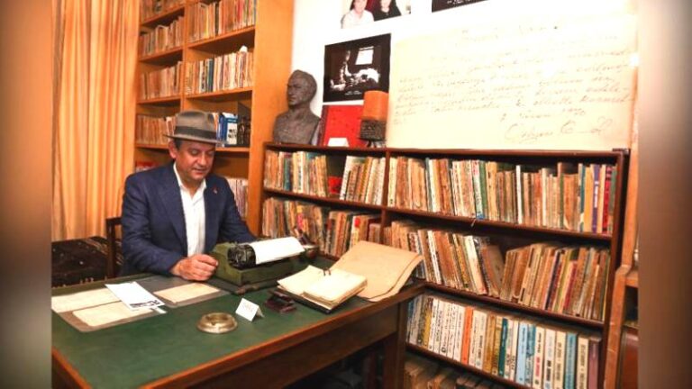 Özgür Özel, Orhan Kemal Müzesi’ni ziyaret etti