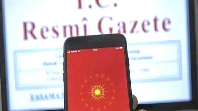 Resmî Gazete’de bugün (6 Temmuz 2024 Resmî Gazete kararları)