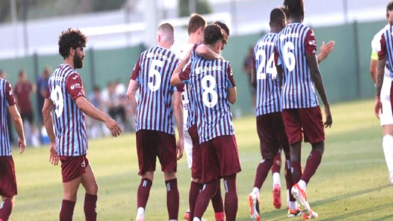 Zeleznicar Pancevo 1-3 Trabzonspor | MAÇ SONUCU – ÖZET