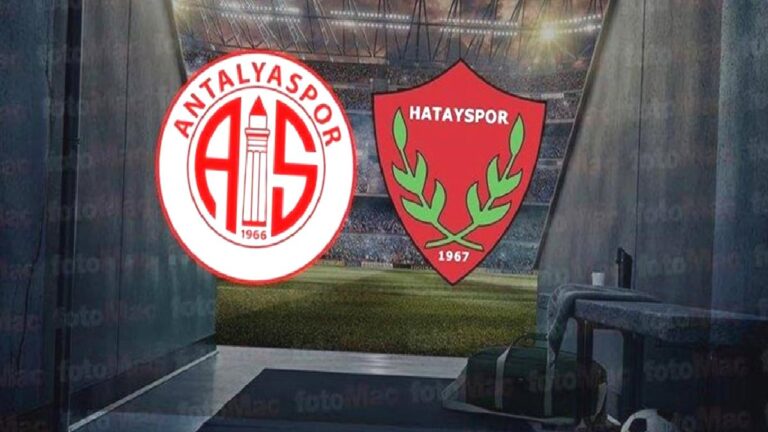 Antalyaspor – Hatayspor maçı CANLI | Süper Lig canlı anlatım