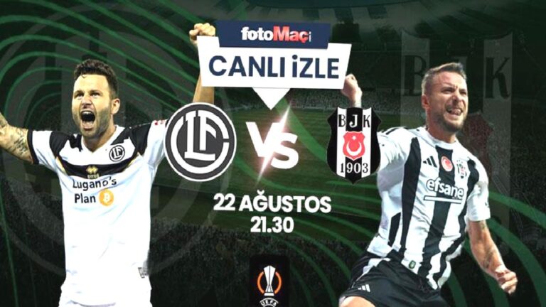 Beşiktaş Lugano maçı hangi kanalda şifresiz? | LUGANO – BEŞİKTAŞ CANLI MAÇ İZLE KESİNTİSİZ