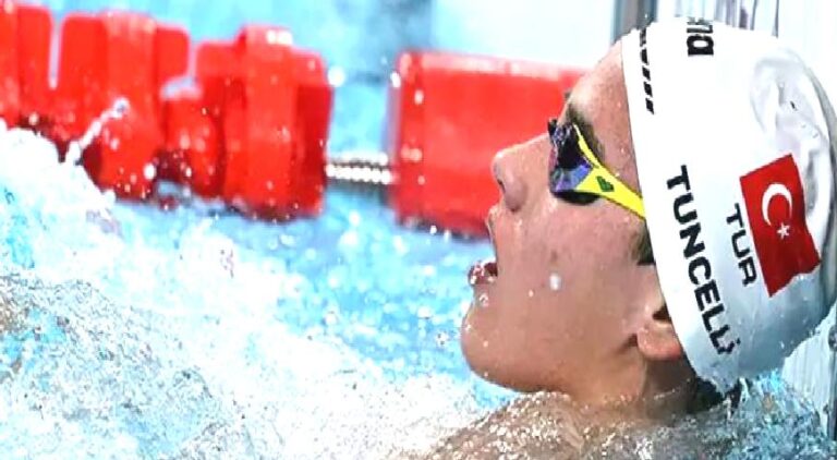 Milli yüzücü Kuzey Tunçelli, Paris 2024’te Olimpiyat 5’incisi oldu!