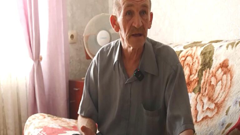 Toretsk’li sığınmacı, torununun Ukrayna okuluna gitmeyi reddettiğini söyledi