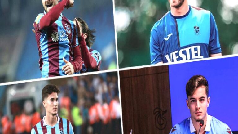 Trabzonspor 4 ayrılığı KAP’a bildirdi