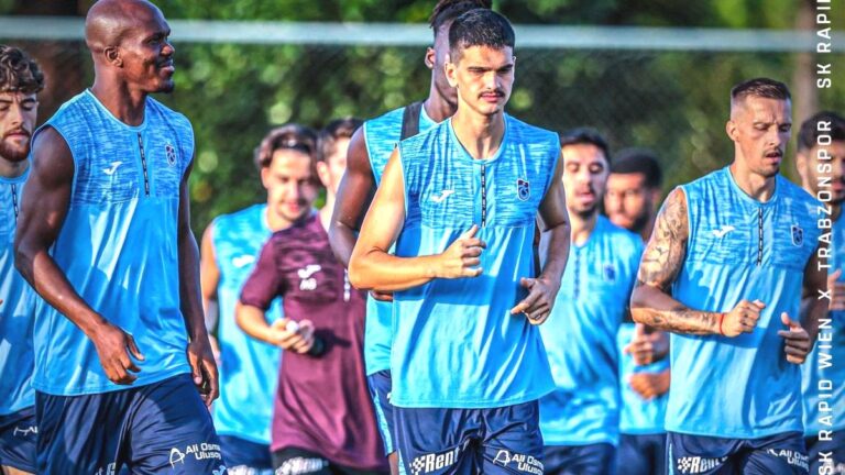 Trabzonspor’da Rapid Wien mesaisi!