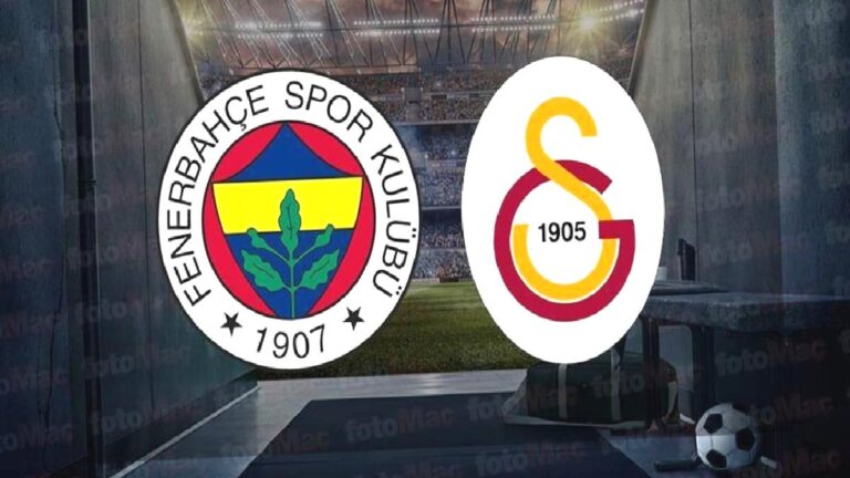FENERBAHÇE GALATASARAY MAÇI CANLI VE ŞİFRESİZ İZLE | FB – GS derbi maçı saat kaçta, hangi kanalda?