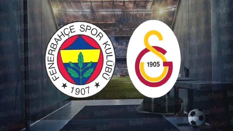 FENERBAHÇE GALATASARAY MAÇI CANLI VE ŞİFRESİZ İZLE | FB – GS derbi maçı saat kaçta, hangi kanalda?
