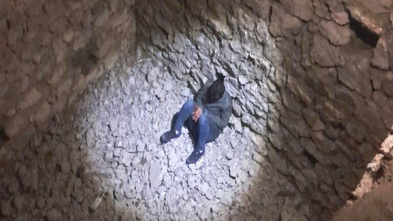 Kuyuya düştü: 4.5 saatlik arama sonucu düştüğü kuyuyu buldular