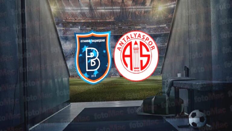 RAMS Başakşehir Antalyaspor maçı CANLI İZLE