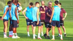 Trabzonspor derbi hazırlıklarını sürdürdü