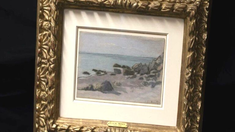 2. Dünya Savaşı’ndan sonra kaybolan Monet tablosu, 83 yıl sonra asıl sahiplerine geri verildi