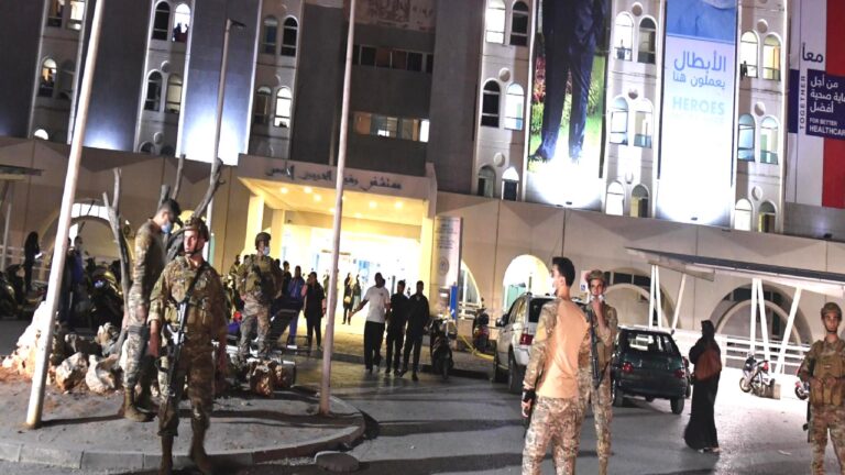 İsrail’den Beyrut’ta hastane yakınına saldırı: 4 ölü, 24 yaralı