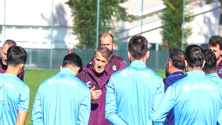 Trabzonspor Fenerbahçe maçının hazırlıklarını sürdürdü