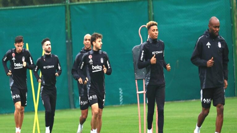 Beşiktaş’ta Göztepe maçı hazırlıkları sürüyor