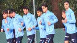 Trabzonspor’da Adana Demirspor maçı mesaisi