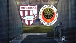 Bandırmaspor – Gençlerbirliği maçı ne zaman, saat kaçta ve hangi kanalda canlı yayınlanacak? | TFF 1. Lig