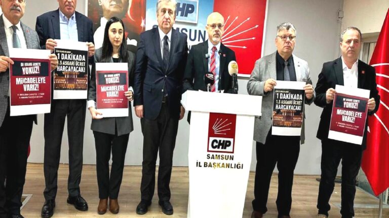 CHP’li Özdağ: Bu asgari ücret, milyonlarca işçinin ve çalışanın sefalete mahkum edilmesidir