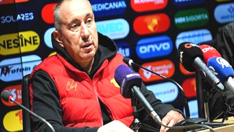 Göztepe Teknik Direktörü Stanimir Stoilov: “Eğer bizim benzeri genç oyunculardan kurulu bir takımsanız o zaman her maçta yüksek seviye ve hırsla sahada olmalısınız”