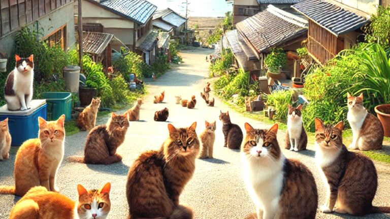 Japonya’daki ‘Kedi Adası’ zor durumda: Kedilerin sayısı düşerken insanlar adadan ayrılıyor