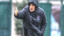 Trabzonspor’un Galatasaray hazırlıklarını devam etti