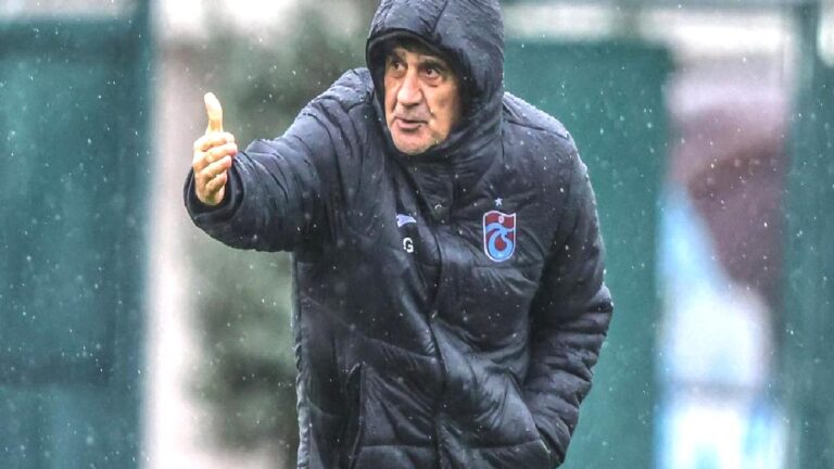 Trabzonspor’un Galatasaray hazırlıklarını devam etti