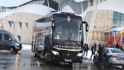 Beşiktaş’ı Sivas’ta az sayıda taraftar karşıladı