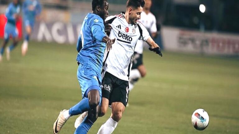 Beşiktaş’ta Rizespor maçında Tayyip Talha sakatlanarak oyundan çıktı!