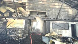 Bolu’da yanan otelin içi görüntülendi: Hala yanan odalar var