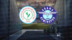 Çaykur Rizespor – Adana Demirspor maçı ne zaman, saat kaçta ve hangi kanalda canlı yayınlanacak? | Trendyol Süper Lig
