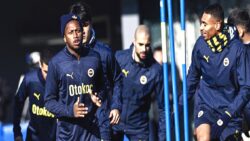 Fenerbahçe Midtjylland maçı için Danimarka’da!