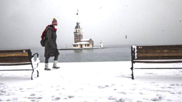 İstanbul için kar yağışı uyarısı