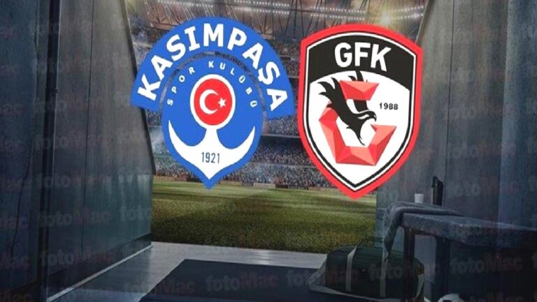 Kasımpaşa – Gaziantep FK maçı CANLI | Trendyol Süper Lig canlı anlatım
