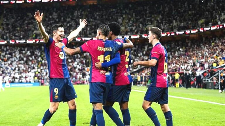 Real Madrid 2-5 Barcelona (MAÇ SONUCU ÖZET) Barcelona’dan görkemli Süper Kupa zaferi! El Clasico’da tam 7 gol
