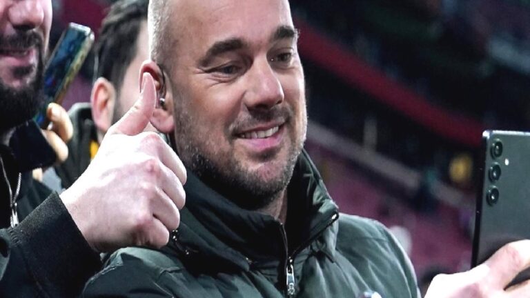 Wesley Sneijder Ajax-Galatasaray maçında