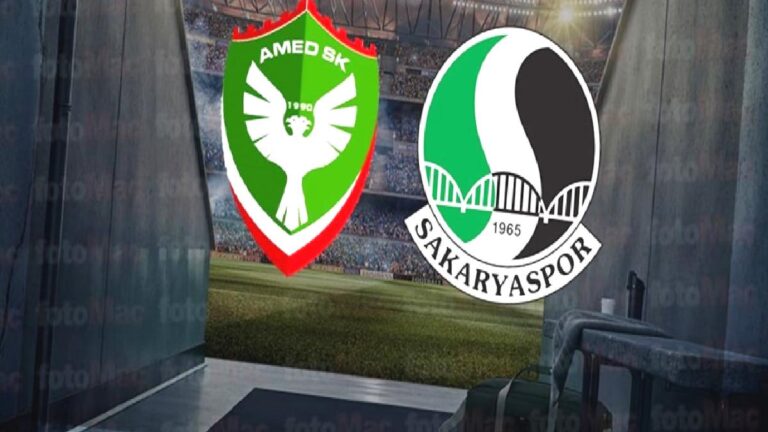 Amed SK – Sakaryaspor maçı ne zaman, saat kaçta ve hangi kanalda canlı yayınlanacak? | Trendyol 1. Lig