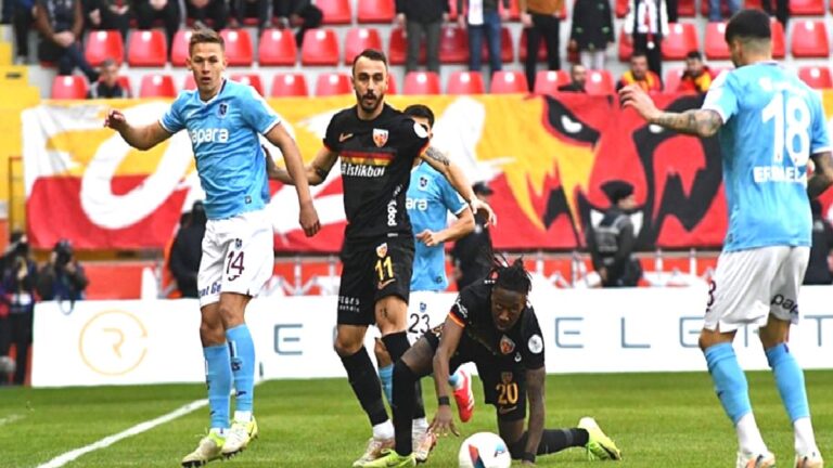 Bellona Kayserispor 0-0 Trabzonspor | MAÇ SONUCU – ÖZET (Trendyol Süper Lig)