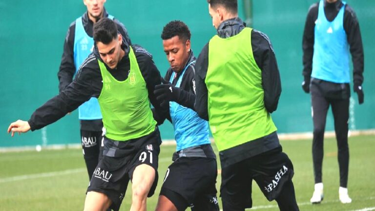 Beşiktaş Trabzonspor maçı hazırlıklarını tamamladı